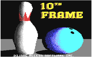 C64 GameBase 10th_Frame Access_Software 1986