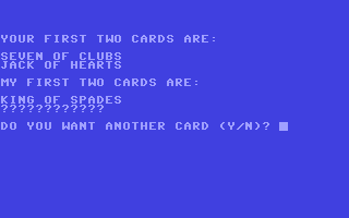 C64 GameBase 21_-_Blackjack Howard_W._Sams_&_Co.,_Inc. 1983