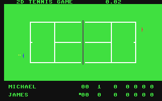 C64 GameBase 2D_Tennis_Game Wicked_Software 1989