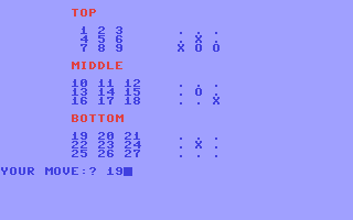 C64 GameBase 3-D_Noughts_&_Crosses Addison-Wesley_Publishers_Ltd. 1983