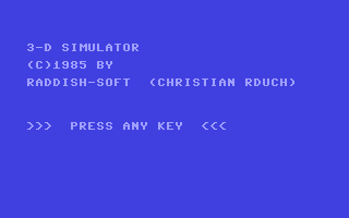 C64 GameBase 3-D_Simulator Rätz-Eberle_Verlag/Computer_Kontakt 1985