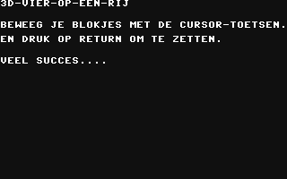 C64 GameBase 3D-Vier-Op-Een-Rij Courbois_Software 1985