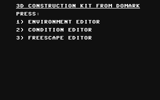 C64 GameBase 3D_Construction_Kit Domark 1991
