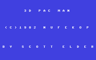 C64 GameBase 3D_Pac_Man