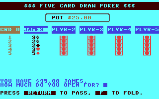 C64 GameBase 5_Card_Draw_Poker Binary_Zone_PD 1985