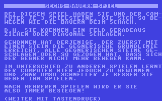 C64 GameBase 6-Bauern-Spiel iWT 1984