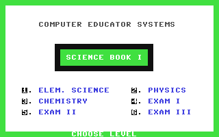 C64 GameBase 64-Education_Science_Series_-_Science_I Cymbal_Software,_Inc. 1983