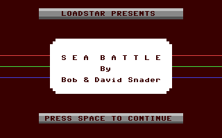 C64 GameBase 64_Sea_Battle Commodore_Magazine,_Inc. 1988