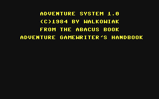 C64 GameBase Adventure_System Abacus_Software,_Inc. 1985