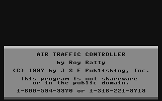 C64 GameBase ATC_-_Air_Traffic_Controller Loadstar/J_&_F_Publishing,_Inc. 1997