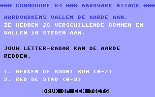 C64 GameBase Aardvark_Attack Courbois_Software