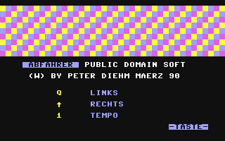 C64 GameBase Abfahrer PDPD_Software 1990