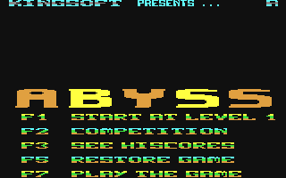 C64 GameBase Abyss Kingsoft 1988