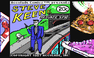 C64 GameBase Accolade_Comics_-_Steve_Keene,_Private_Spy Accolade 1987