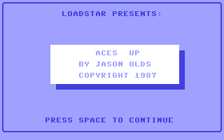 C64 GameBase Aces_Up Loadstar/Softdisk_Publishing,_Inc. 1988