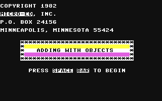 C64 GameBase Adding_with_Objects Micro-Ed,_Inc. 1982