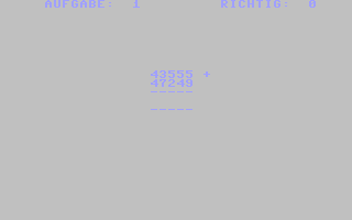 C64 GameBase Addition_und_Subtraktion Moderne_Verlags-Gesellschaft 1984