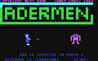 C64 GameBase Adermen Edisoft_S.r.l./Next_Game 1984