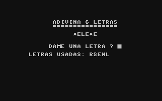C64 GameBase Adivinaletras (Public_Domain) 2003