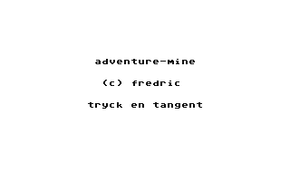 C64 GameBase Adventure-Mine (Public_Domain) 1984