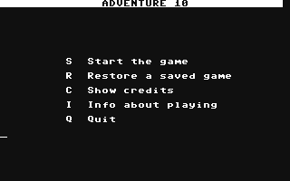 C64 GameBase Adventure_10_-_Ten_Little_Indians (Not_Published)
