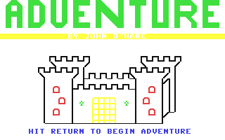 C64 GameBase Adventure_1_-_Cavern_of_Riches (Public_Domain) 1983