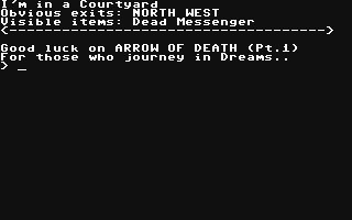 C64 GameBase Adventure_3_-_Arrow_of_Death_I (Not_Published)