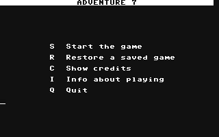 C64 GameBase Adventure_7_-_Feasibility_Experiment (Not_Published)