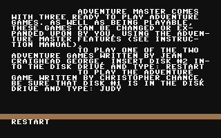 C64 GameBase Adventure_Master CBS_Software 1984