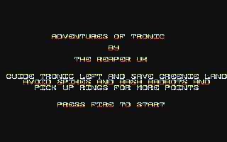 C64 GameBase Adventures_of_Tronic (Created_with_SEUCK) 2020