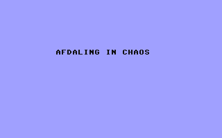C64 GameBase Afdaling_in_Chaos Addison-Wesley_Nederland 1984