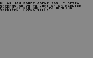 C64 GameBase Agent_999 (Public_Domain) 1984