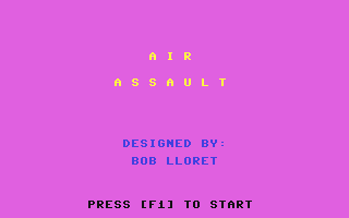 C64 GameBase Air_Assault Ahoy!/Ion_International,_Inc. 1984