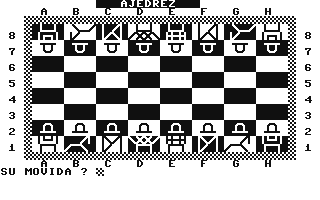 C64 GameBase Ajedrez Proedi_Editorial_S.A./Drean_Commodore 1986
