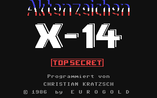 C64 GameBase Aktenzeichen_X-14 Eurogold 1986