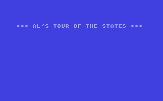 C64 GameBase Al's_Tour_of_the_States Hayden_Book_Company,_Inc. 1984