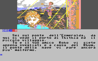 C64 GameBase Alberto_Sorrio_-_La_Goccia_di_Sangue Edisoft_S.r.l./Next_Strategy 1986