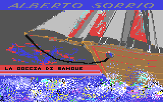C64 GameBase Alberto_Sorrio_-_La_Goccia_di_Sangue Edisoft_S.r.l./Next_Strategy 1986