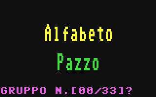 C64 GameBase Alfabeto_Pazzo CESE_s.r.l./Super_G