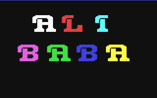C64 GameBase Ali_Baba Edisoft_S.r.l./Next 1985