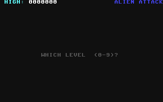 C64 GameBase Alien_Attack Robtek_Ltd. 1986