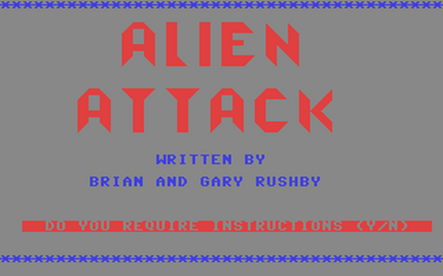 C64 GameBase Alien_Attack Sportscene_Specialist_Press_Ltd./Your_64 1985