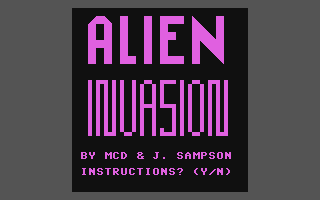 C64 GameBase Alien_Invasion Softsmith_Software