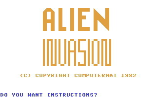 C64 GameBase Alien_Invasion ComputerMat 1982
