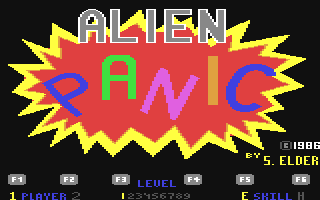 C64 GameBase Alien_Panic Keypunch_Software 1986