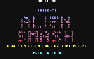 C64 GameBase Alien_Smash (Public_Domain) 1999