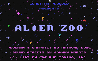 C64 GameBase Alien_Zoo Loadstar/J_&_F_Publishing,_Inc. 1997