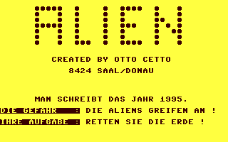 C64 GameBase Alien Vogel-Verlag_KG/HC_-_Mein_Home-Computer 1984