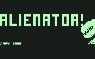 C64 GameBase Alienator! Binary_Zone_PD 1992