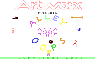 C64 GameBase Alley_Oops Artworx_Software_Company 1983